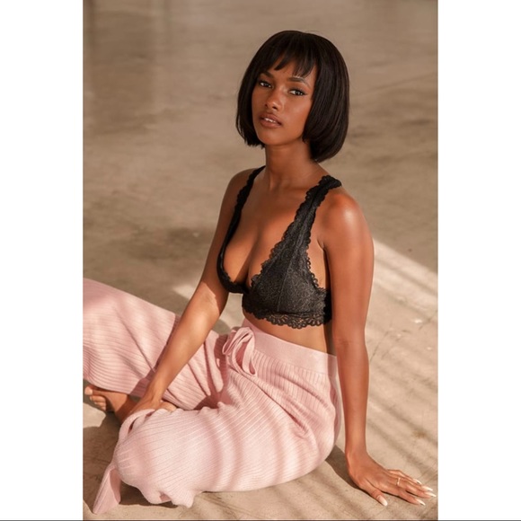 Lulu's Major Love Black Lace Bralette - Picture 2 of 5